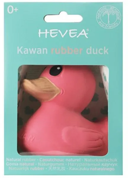 Hevea Kawan Mini Badeente Rosa (1 Stück)