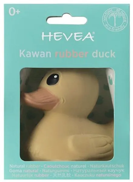 Hevea Kawan Mini Badeente Gelb (1 Stück)