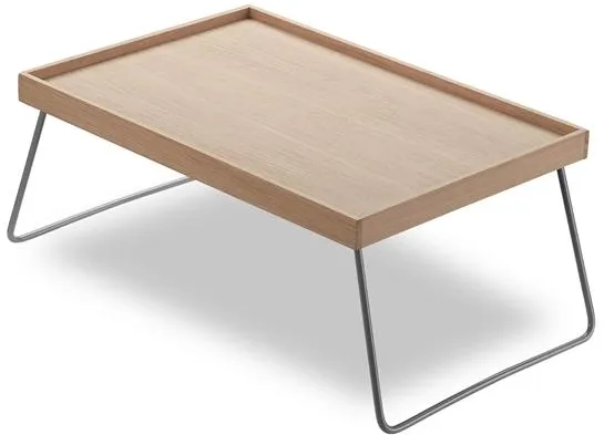 Fritz Hansen Skagerak Nomad Tablettentisch Eiche/Stahl Seidengrau