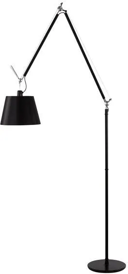Artemide Tolomeo Mega Stehlampe Schwarz 32 cm Schirm
