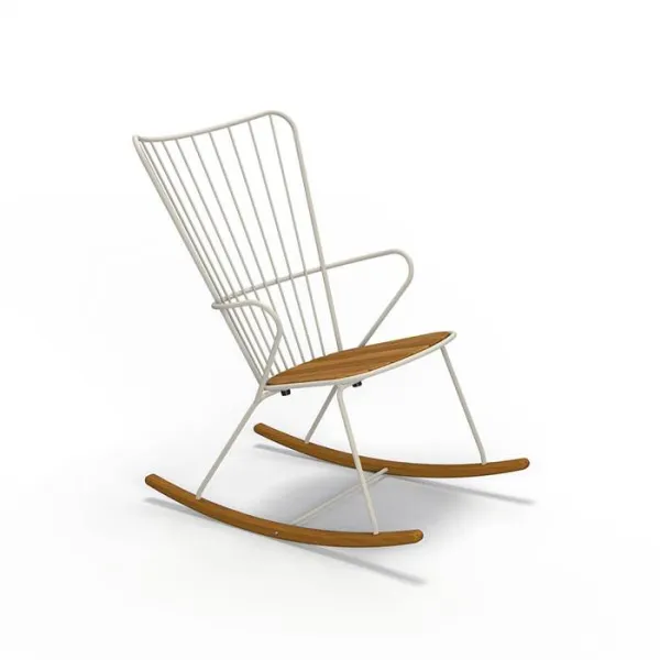 HOUE - PAON Schaukelstuhl - White Taupe