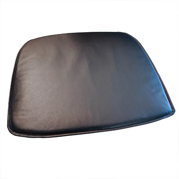 Findahl by Hammel Sitzkissen aus schwarzem Leder