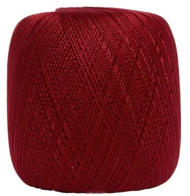 Hjertegarn Hjerte Nr. 5 Häkelgarn 522 Dunkelrot