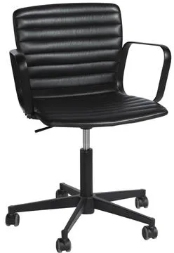 Magnus Olesen Butterfly Drehstuhl Black Edition Schwarz/Vollgepolstert Schwarze Savanne 30314