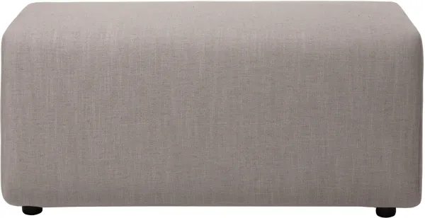 BROSTE COPENHAGEN Lagoon modulare Sofa-Pouf - Latte-Stoff