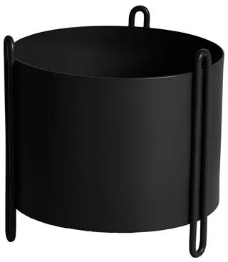 Woud Pidestall Zimmerpflanze Klein Schwarz