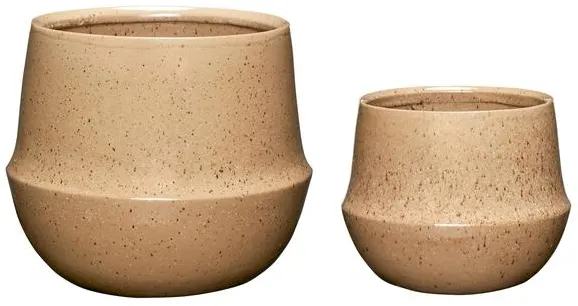 Hübsch Vibe Blumentopf Sand Set aus 2