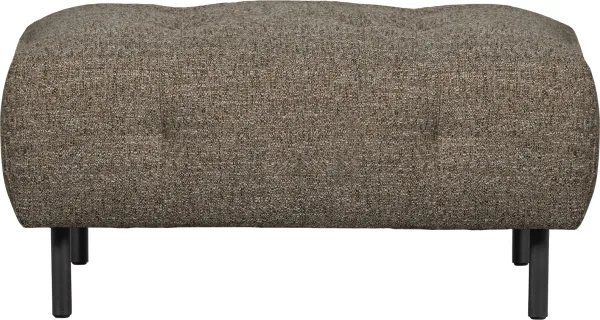 Lloyd, Sitzpouf, dunkelbraun, H45x90x90 cm