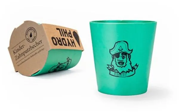 Organic Beauty Zahnbürstenbecher Kinder Hydrophil (1 Stk)